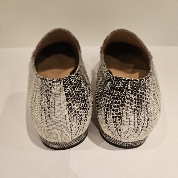 Skin print leather loafers size 9. Never worn - Picture 5 of 5